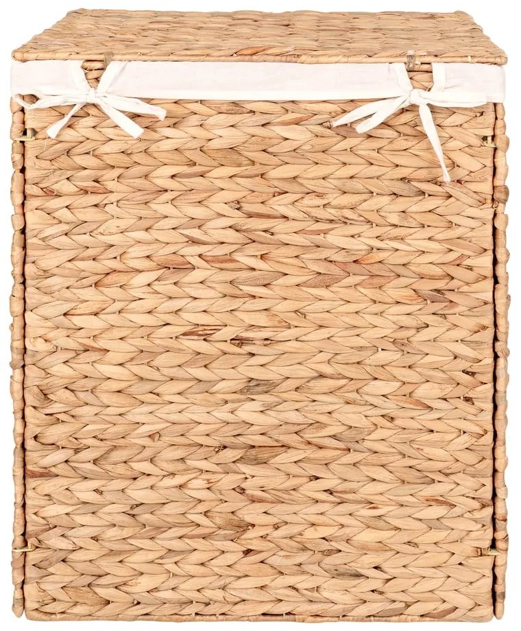 Kôš na bielizeň z vodného hyacintu v prírodnej farbe Passo – House Nordic