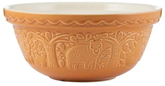 Mason Cash Porcelánová misa In the Forest Ochre Bear 2 l / ⌀ 24 cm