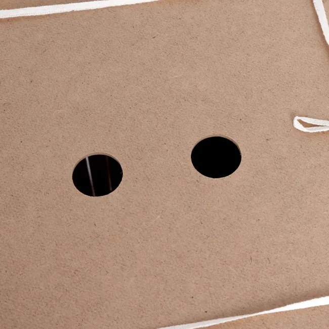 Rohový kôš na bielizeň 60 l bambusový biely