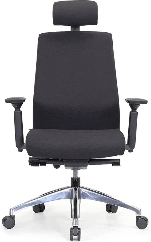 Ergonomická kancelárska stolička MOSH Elite T3 Pro čierna