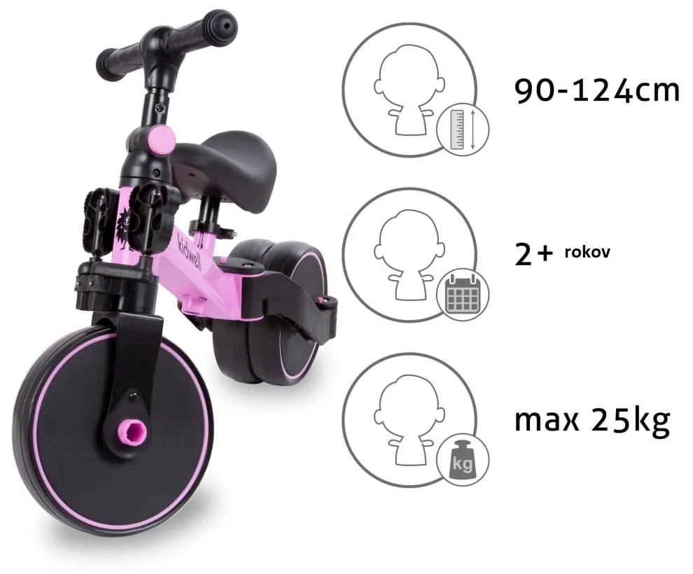 Cykloodrážadlo 3v1 PICO Blue
