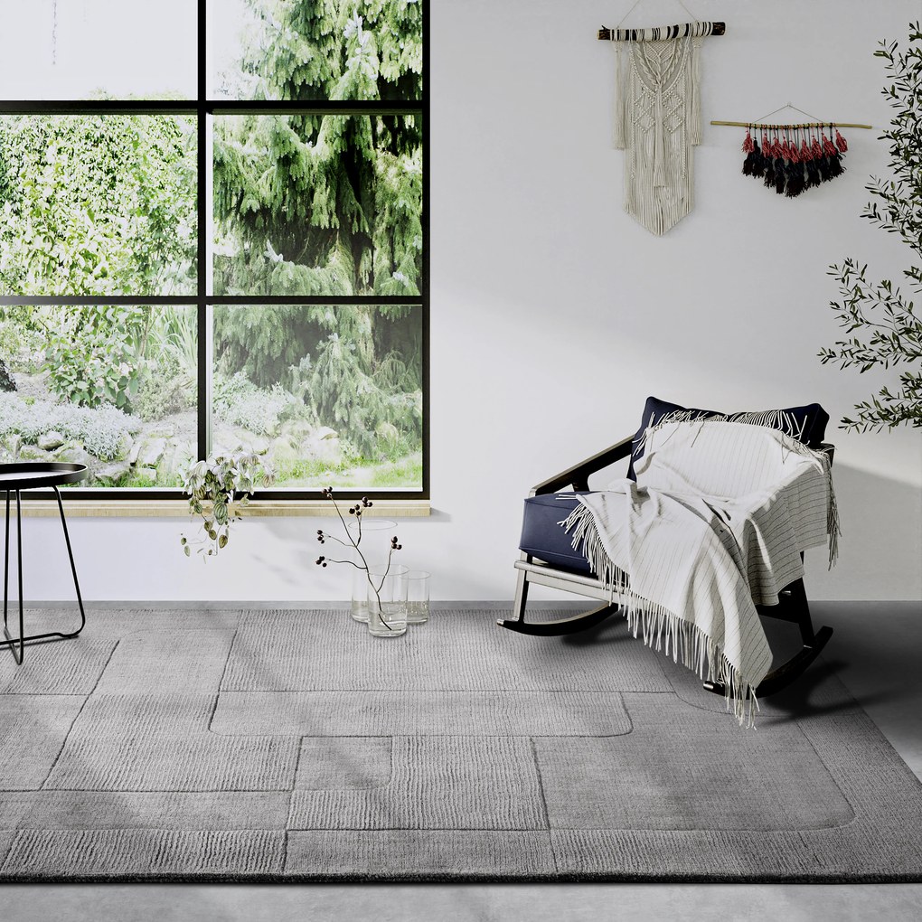 Villeroy & Boch Kusový koberec 106169 Grey, 190x280, šedá, obývacia izba