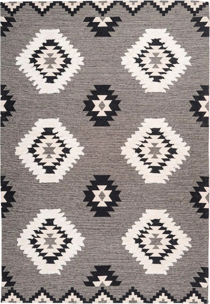XXXLutz PLOCHO TKANÝ KOBEREC, 200/290 cm sivá Kayoom - Online Only bytové doplnky - 005937090272