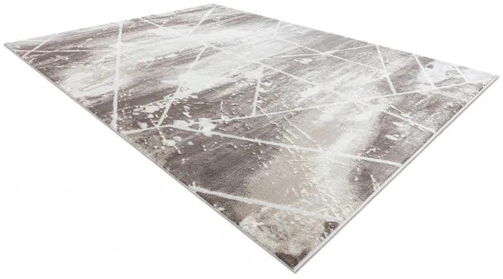 Dywany Łuszczów Kusový koberec Core 1818 Geometric ivory/white - 140x190 cm