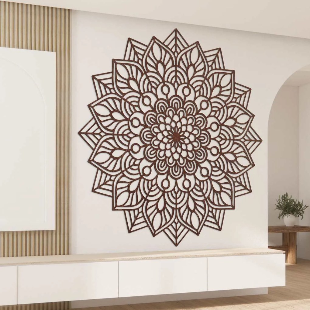 SENTOP | Drevená mandala na stenu harmonická energia I SENTOP PR0319-A