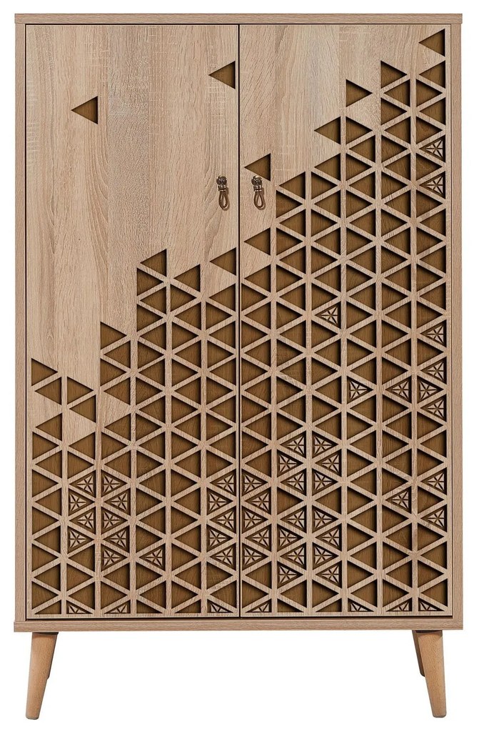 Skrinka Multibox 124 (dub sonoma). Akcia -17%. Vlastná spoľahlivá doprava až k Vám domov. 1088383