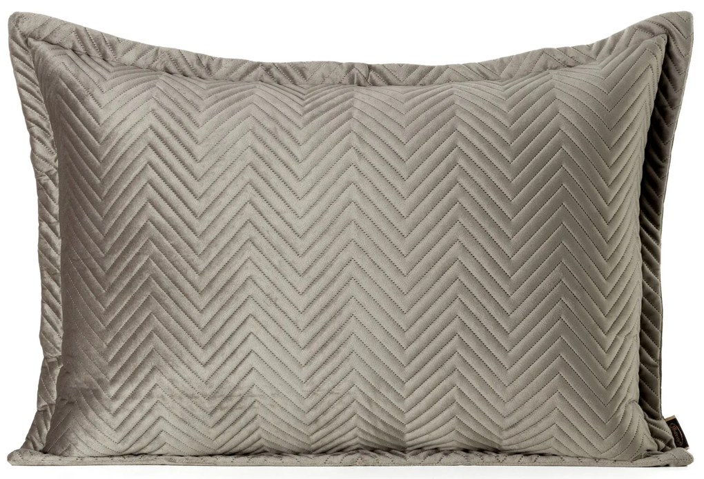 DEKORAČNÁ OBLIEČKA NA VANKÚŠ SOFIA 50X70 CM HNEDÁ