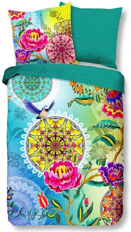 HIP Designová obliečka HIP bavlnený satén 6496 IRIDE 140x200+70x90cm
