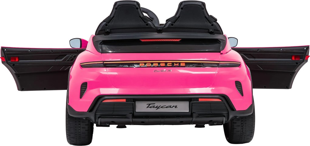 Ramiz Porsche Taycan Turbo S ružové autíčko