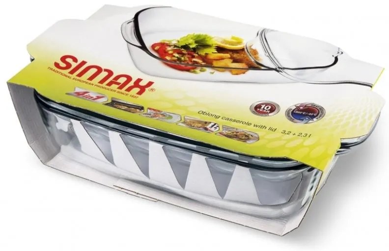 SIMAX ZAPEKACIA MISA S POKRIEVKOU 5,5L (3,20+2,30L)