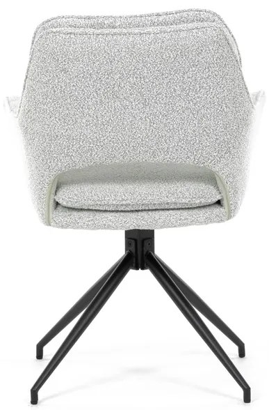 Autronic BONTEC Jedálenská stolička, krémová, látka bouclé, DCH-T1156 CRM2 Farba: Krémová