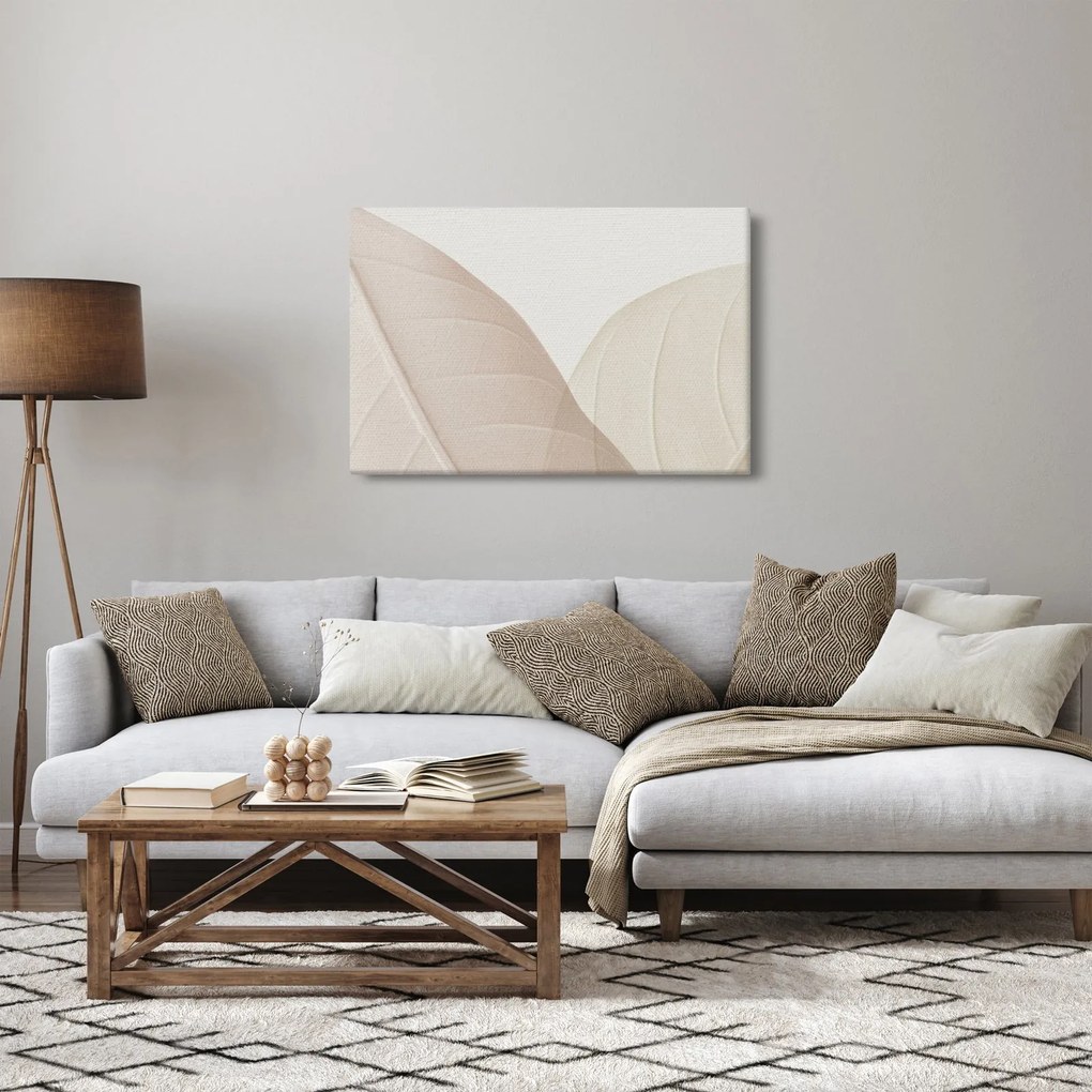 Obraz - Texturované listy (90x60 cm)