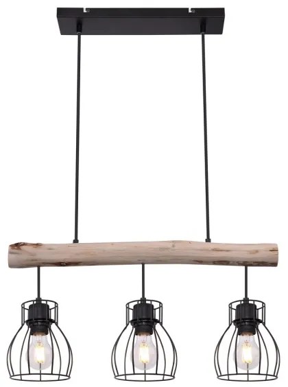 Globo 15326-3N - Luster na lanku MINA 3xE27/40W/230V