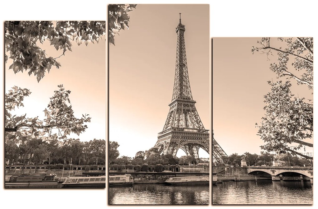 Obraz na plátne - Eiffel Tower 1110FC (105x70 cm)