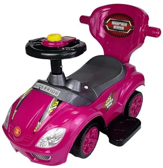 LEAN TOYS Autíčko Mega Car 3v1 - ružové