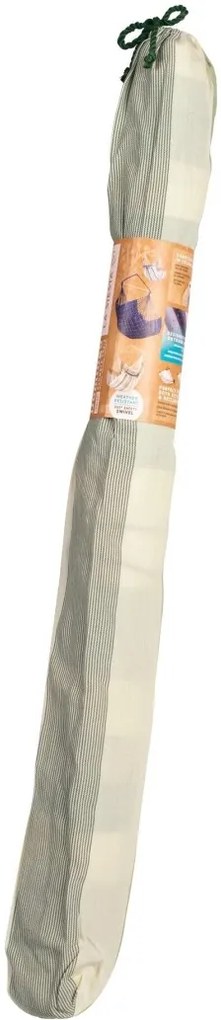 La Siesta Závesné hojdacie kreslo DOMINGO COMFORT CLASSIC - seasalt, látka: 100% polypropylén / tyč: bambus / otočný čap: nerezová oceľ