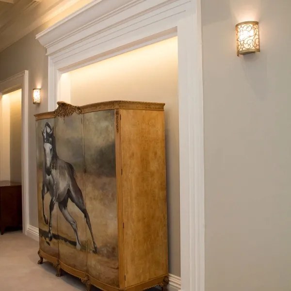 Feiss FE-ARABESQUE1 - Nástenné svietidlo ARABESQUE 1xE14/60W/230V