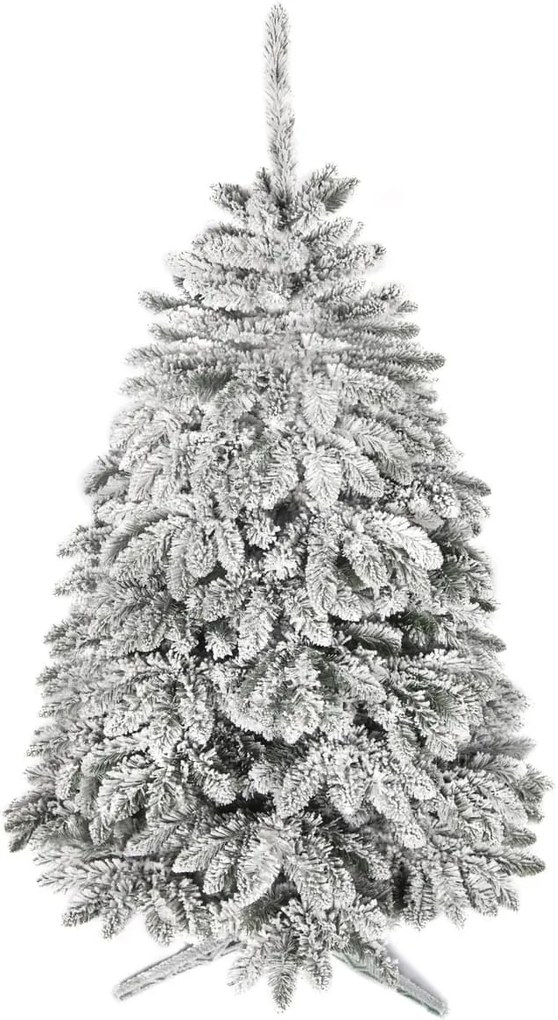 Umelý vianočný stromček Smrek Gold snehom ovinutý 180 cm