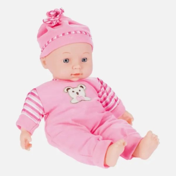 Bábika bábätko v ružovom sete