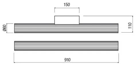 Redo 01-2593 - LED osvetlenie zrkadla do kúpeľne RIGAL LED/18W/230V IP44 chróm/biela
