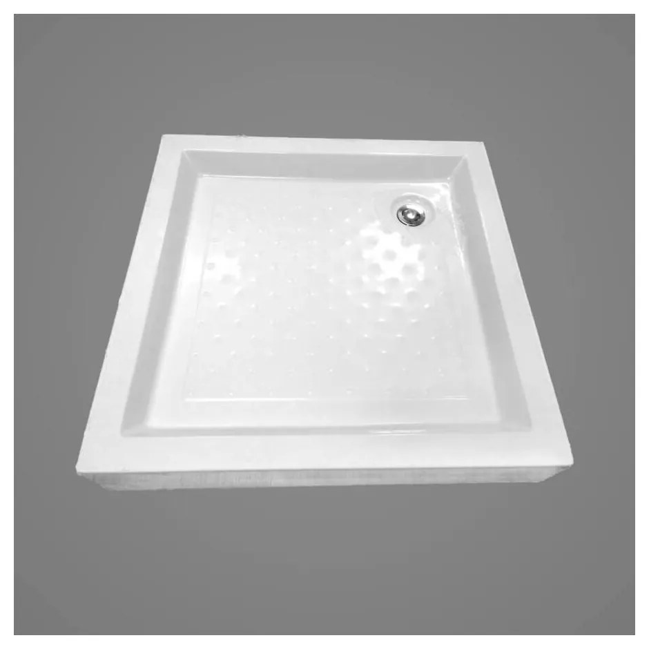 Eva 90x90x14 cm štvorcová akrylová sprchová vanička