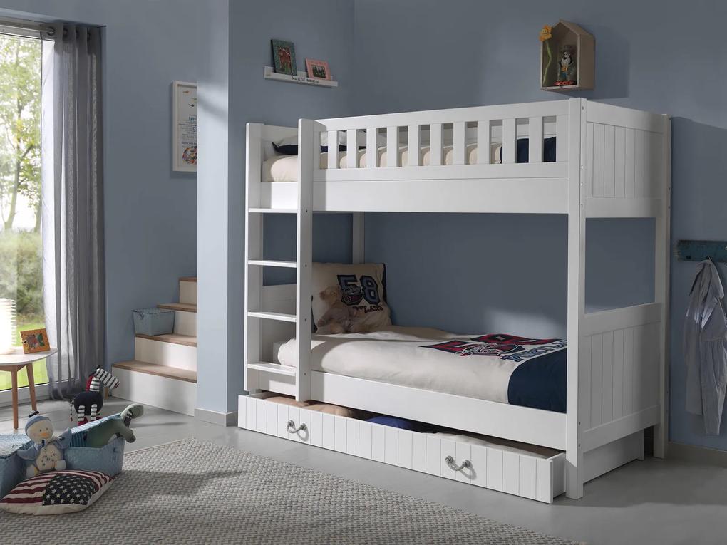 Detská dvojposchodová posteľ Lewis - Poschodová posteľ Lewis