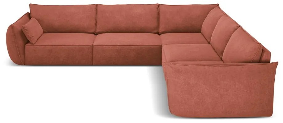 Červená rohová pohovka (variabilná) Vanda - Mazzini Sofas