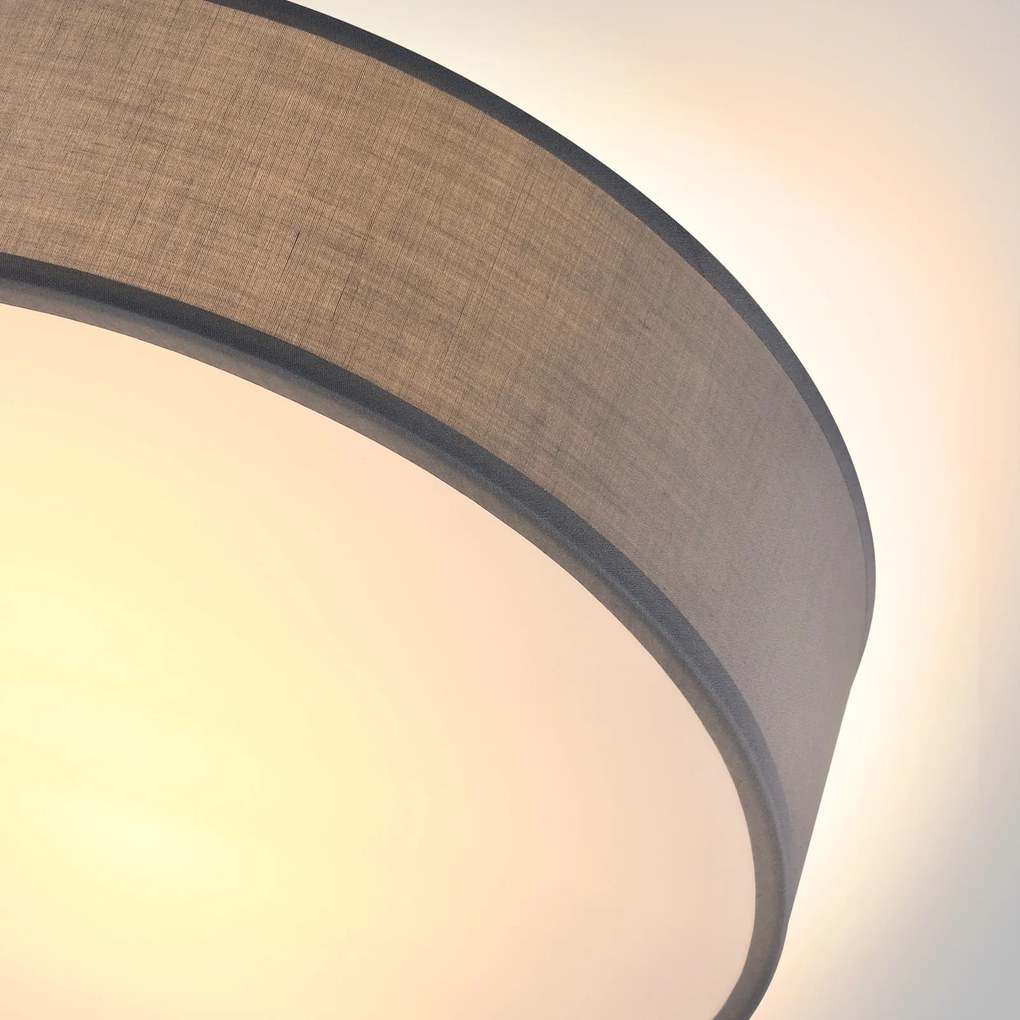 InternetovaZahrada Stropná lampa Ø38cm - sivá