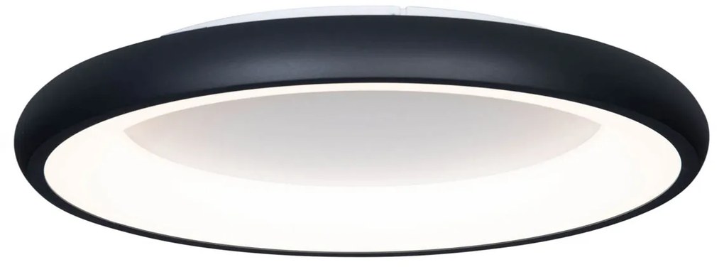 Moderné stropné svietidlo čierne 60 cm vrátane stmievateľného LED - Cardona