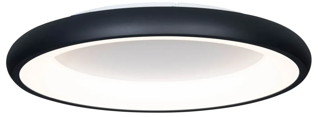 Moderné stropné svietidlo čierne 60 cm vrátane stmievateľného LED - Cardona