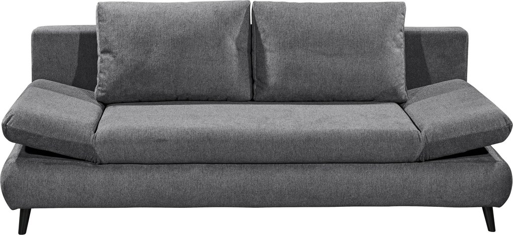 XXXLutz ROZKLADACIA POHOVKA, textil, kompozitné drevo, antracitová MID.YOU - Sedačky - 002220051505