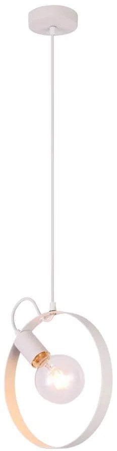 Candellux Biely závesný luster Nexo Ledea pre žiarovku E27 50101198