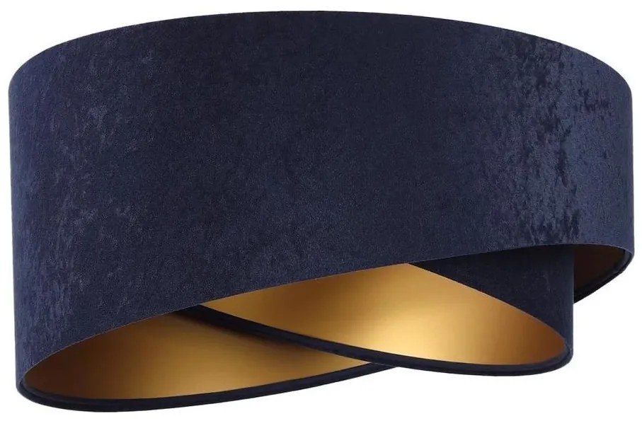 Tienidlo univerzálne GALAXY E27 pr. 45 cm modrá/zlatá