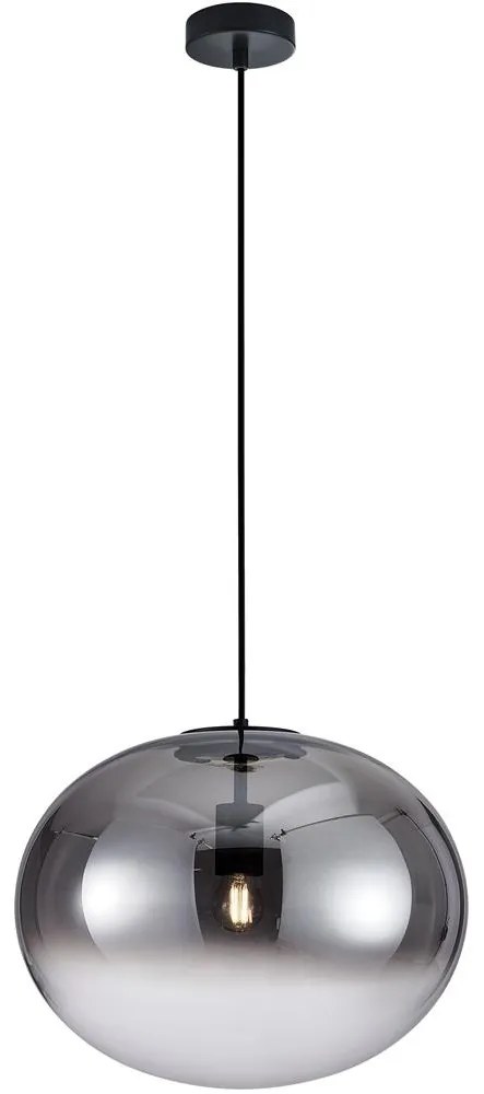 Luster na lanku CAMPANIA 1xE27/60W/230V čierna