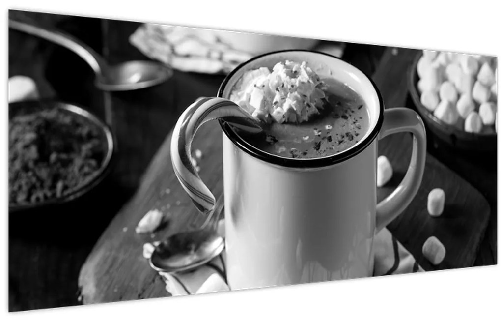 Obraz - Vianočná horúca čokoláda (120x50 cm)