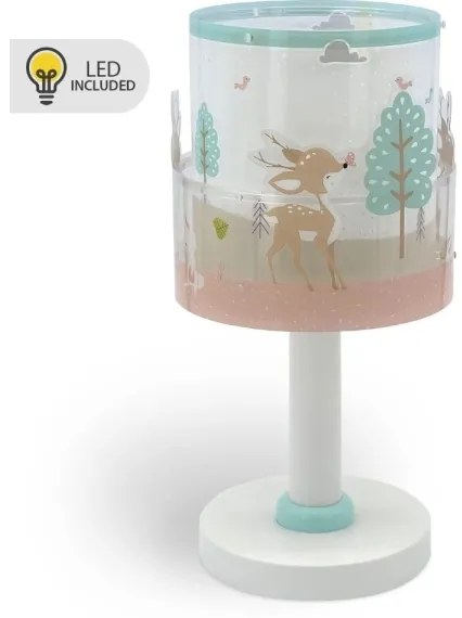 Dalber 61271N - LED detská lampička LOVING DEER 1xG4/4W/230V pestrofarebná