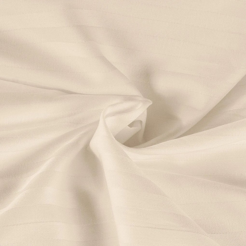 SATÉNOVÉ OBLIEČKY SATYNLOVE EXCLUSIVE CIZGILI 200X220 CM, 2KS 70X80 CM SVETLOHNEDÉ