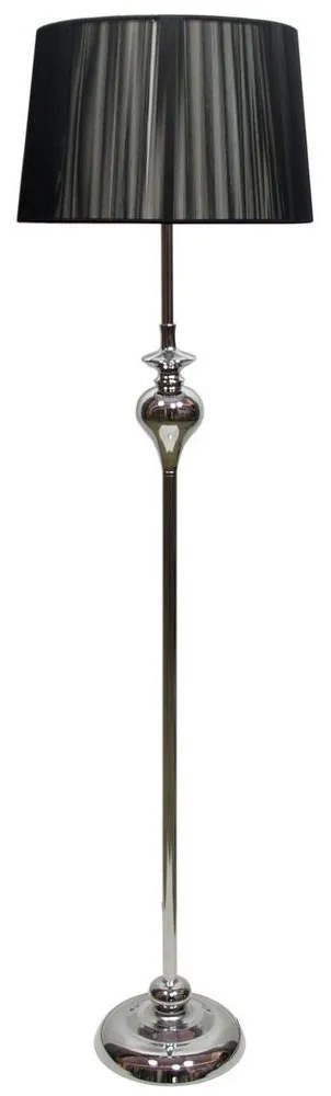 Stojacia lampa GILLENIA 1xE27/60W/230V čierna