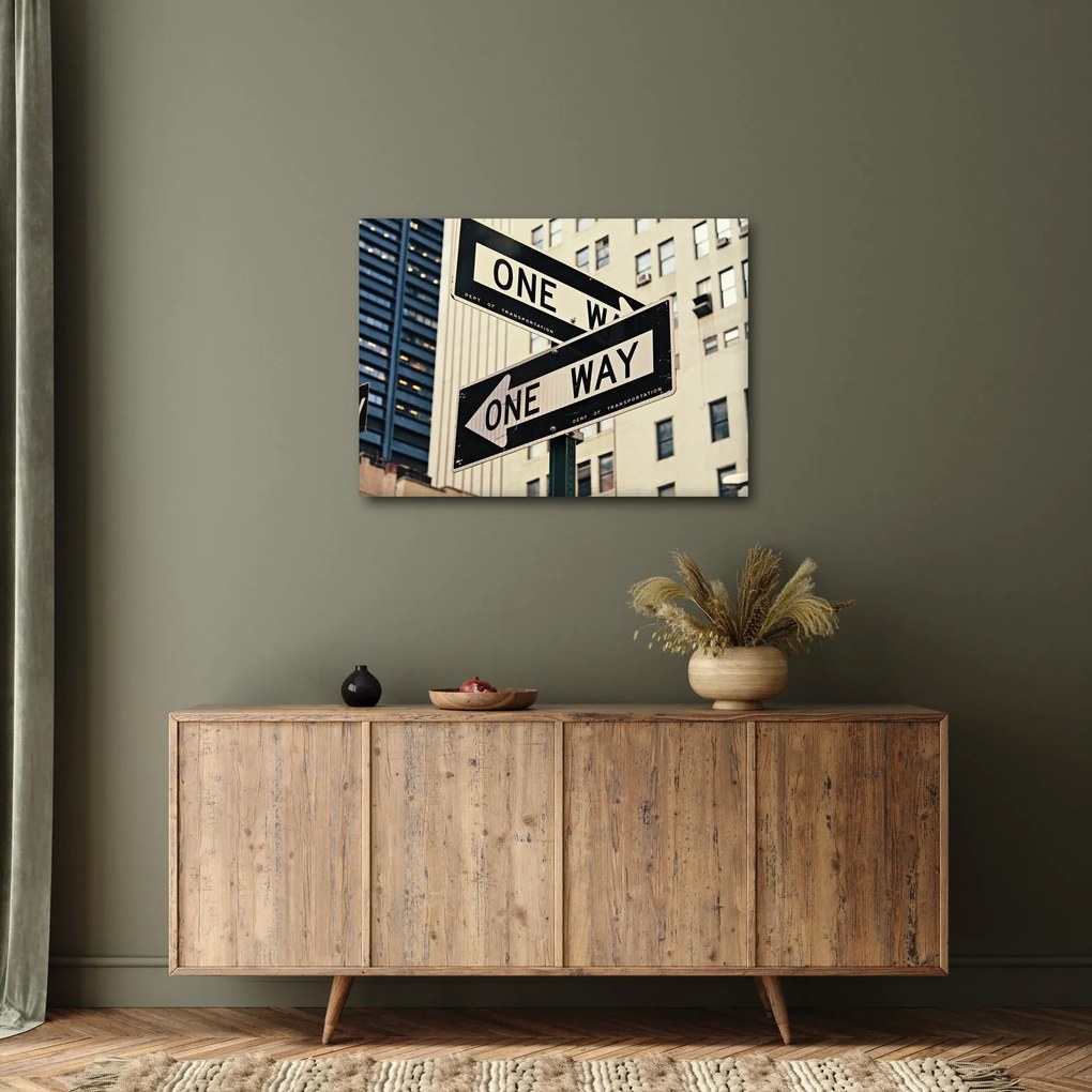 Obraz - New York ONE WAY (70x50 cm)