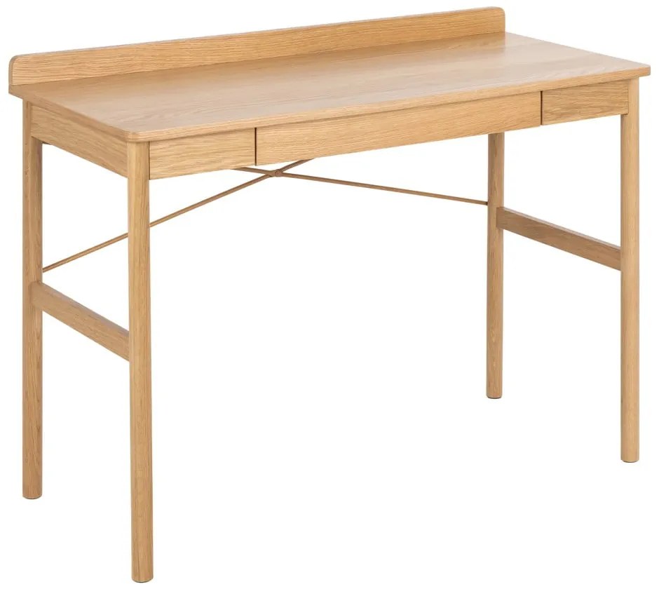 Pracovný stôl v dekore duba 50x110 cm Paul – Actona