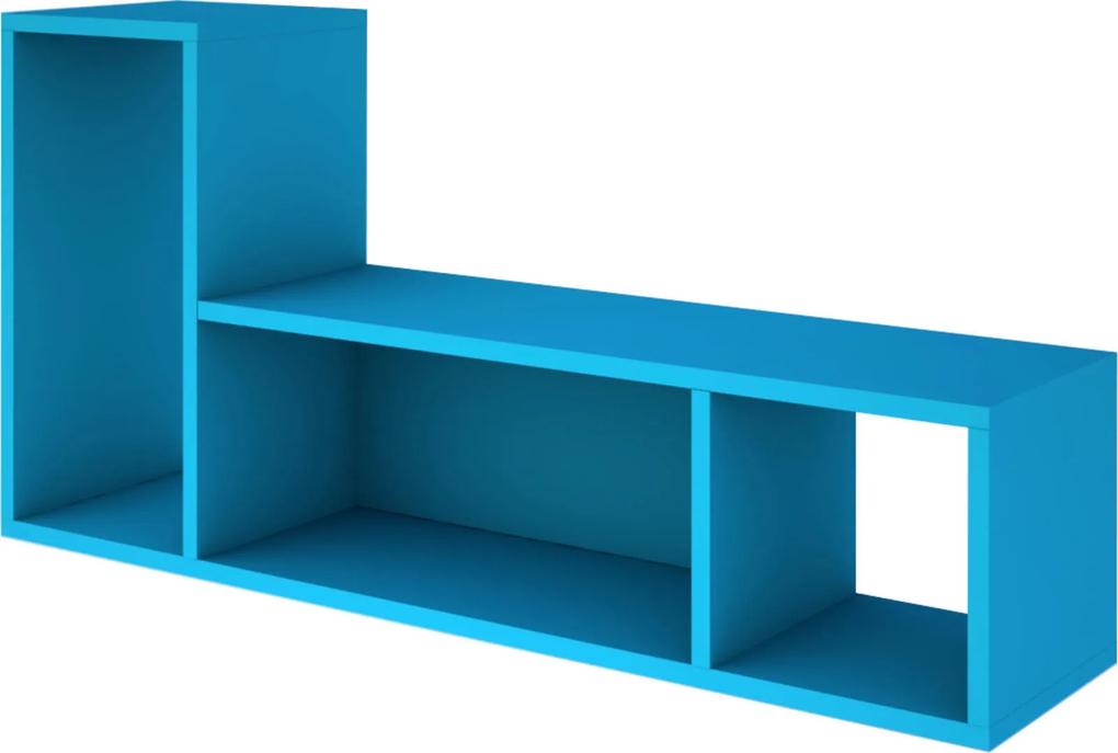 Poschodová posteľ s písacím stolom Bo blue limitovaná edícia