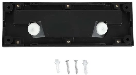 LED Vonkajšie schodiskové svietidlo LED/3W/230V IP65 4000K čierna