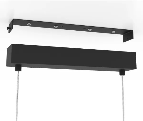 Eglo 43773 - Luster na lanku CATTERICK 4xE27/40W/230V