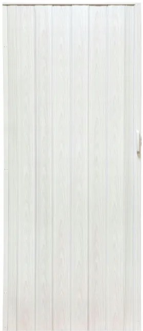 Skladacie dvere 004-100-04 biely dub 100 cm