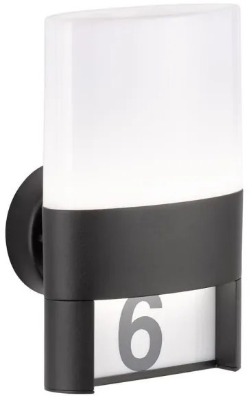 Wofi 12227 - LED Domové číslo DIEGO LED/10,5W/230V 3000K IP54