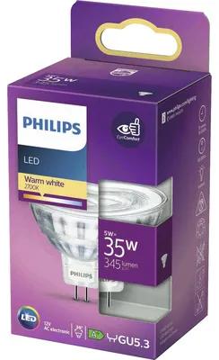 LED žiarovka Philips GU5,3 4,4W/35W 345lm 2700K matná