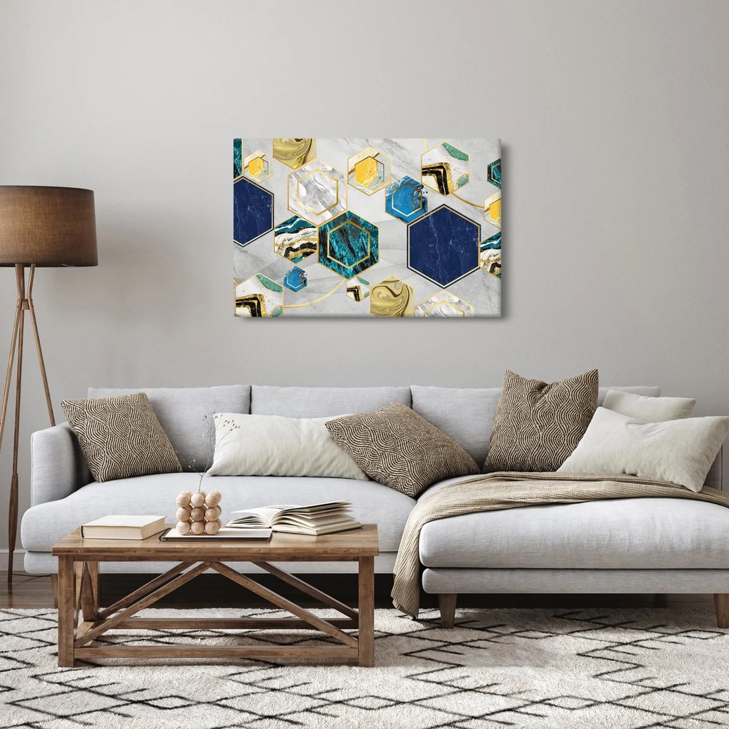 Obraz - Mramorová kompozícia (90x60 cm)