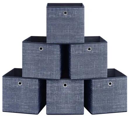 Set stohovateľných boxov RFB006I01 6 ks