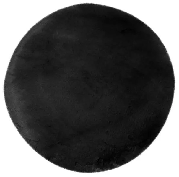 Lalee Kusový koberec Heaven 800 Black Rozmer koberca: 120 cm KRUH