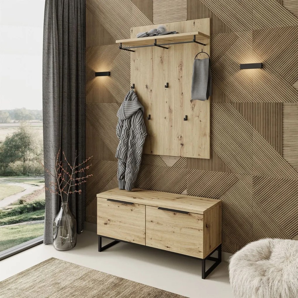 PREDSIEŇOVÁ STENA VALBO 2 DUB ARTISAN